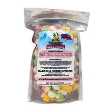 Load image into Gallery viewer, Freeze Dried EXTREME Sour Rainbow Puffs - 6oz Bag - Freezin Awesome