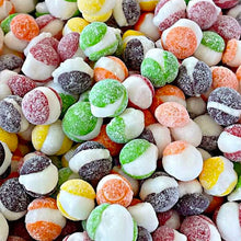 Load image into Gallery viewer, Freeze Dried EXTREME Sour Rainbow Puffs - 6oz Bag
