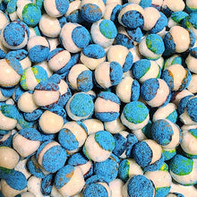 Load image into Gallery viewer, Freeze Dried Sour Blue Raspberry Rainbow Puffs - 5.5oz Bag - Freezin Awesome
